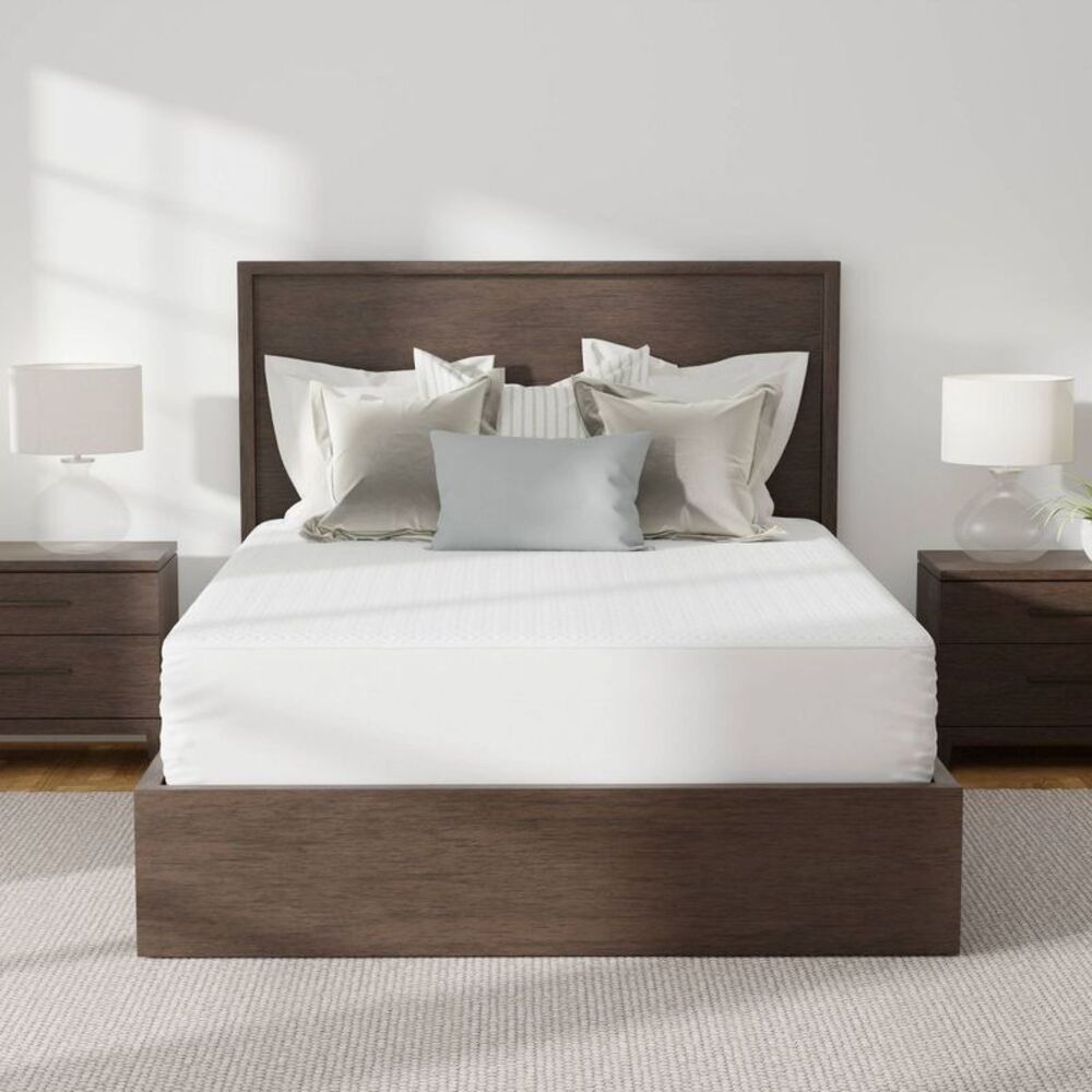 Allerease -  Twin Platinum Zip-Off Plush Top Waterpro White